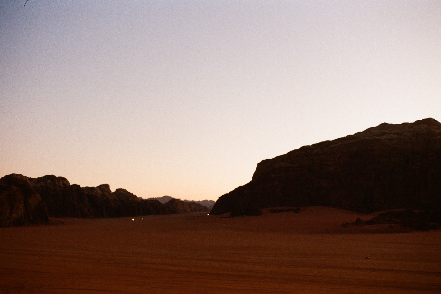 22 Prints, Winter in the Wadi-Rum Desert