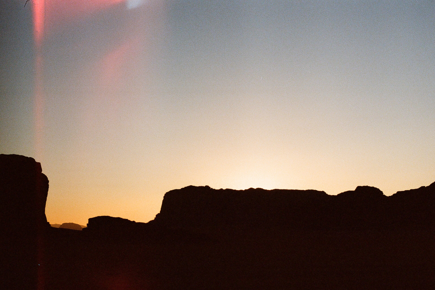 22 Prints, Winter in the Wadi-Rum Desert