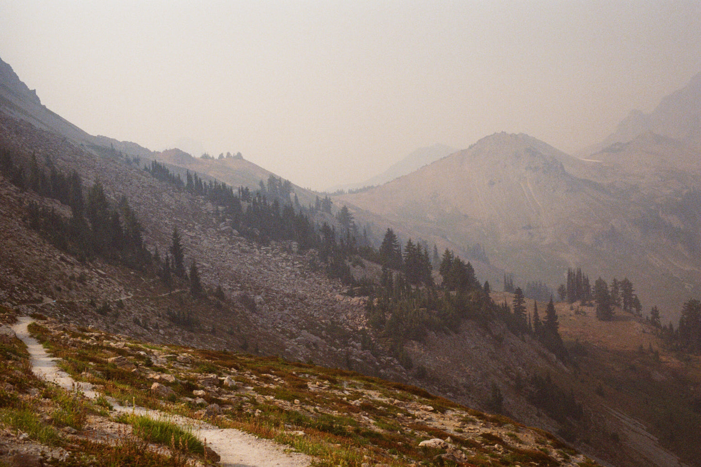 13 Prints, 40 Miles Solo Hiking in Goat Rocks Wilderness