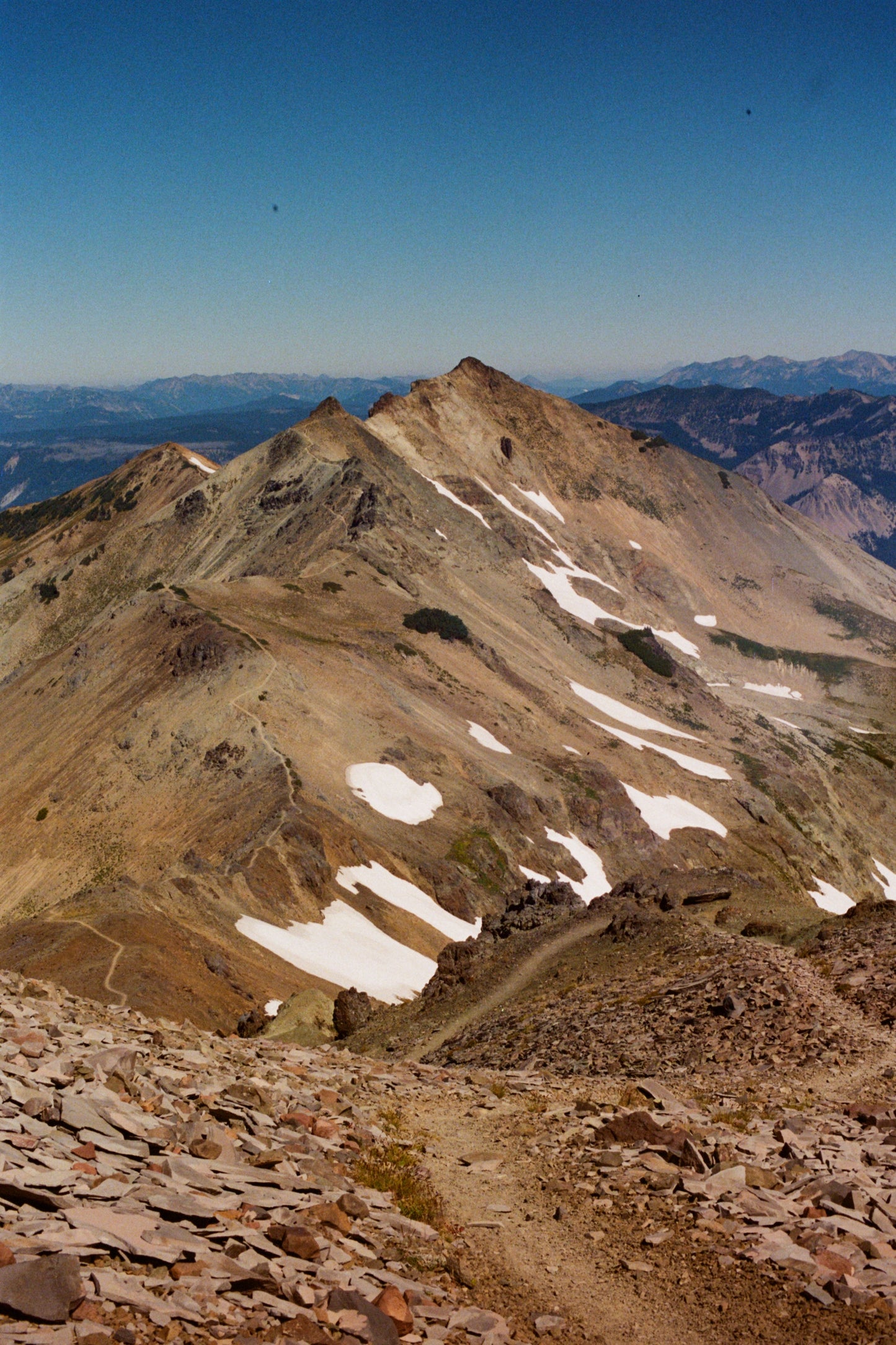 13 Prints, 40 Miles Solo Hiking in Goat Rocks Wilderness